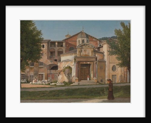 A Section of the Via Sacra, Rome, ca. 1814-15 by CW Eckersberg