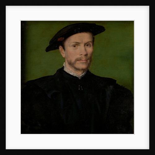 Portrait of a Bearded Man in Black by Corneille de Lyon