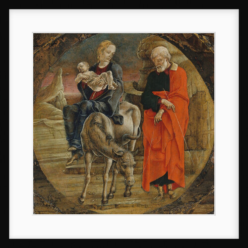 The Flight into Egypt, 1470s by Cosmè Tura