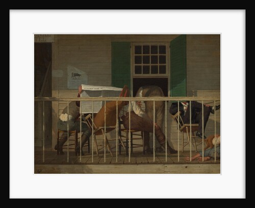 The True American, ca. 1874 by Enoch Wood Perry