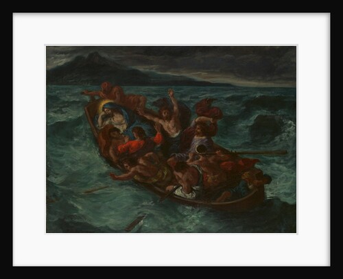 Christ Asleep during the Tempest, ca. 1853 by Eugene Delacroix