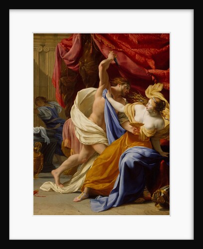 The Rape of Tamar, probably ca. 1640 by Eustache Le Sueur