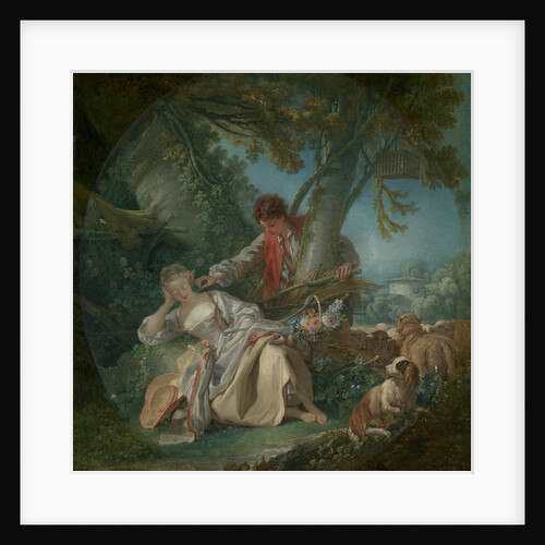 The Interrupted Sleep, 1750 by Francois Boucher