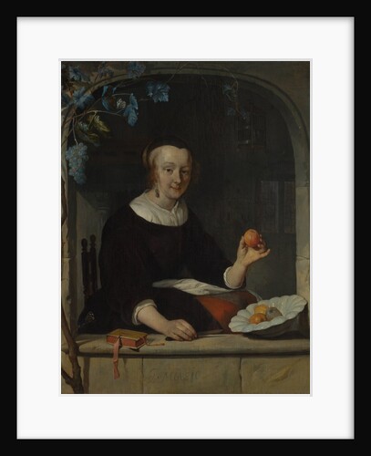 A Woman Seated at a Window, early 1660s by Gabriel Metsu