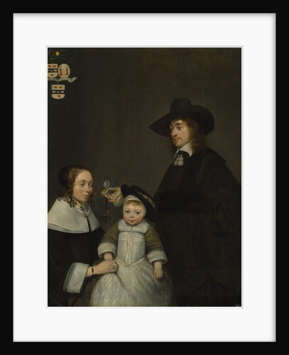 The Van Moerkerken Family, ca. 1653-54 by Gerard Terborch II