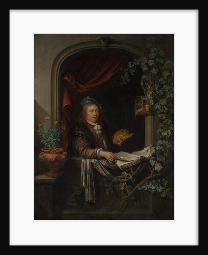 Self-Portrait, ca. 1665 by Gerrit Dou