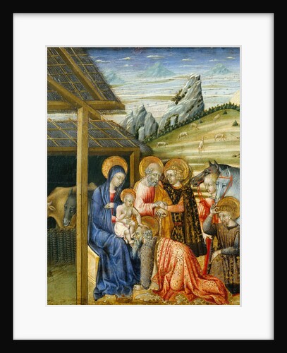 The Adoration of the Magi, ca. 1460 by Giovanni di Paolo