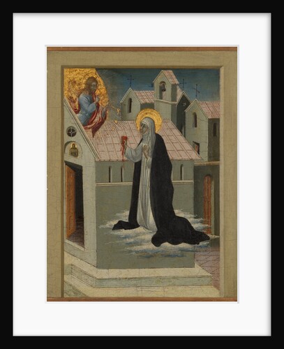 Saint Catherine of Siena Exchanging Her Heart with Christ by Giovanni di Paolo