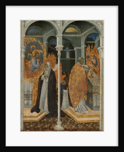 The Miraculous Communion of Saint Catherine of Siena by Giovanni di Paolo
