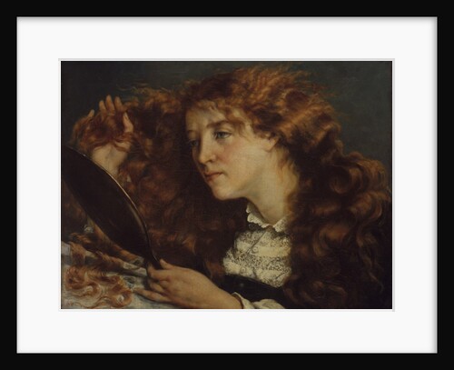Jo, La Belle Irlandaise, 1865-66 by Gustave Courbet