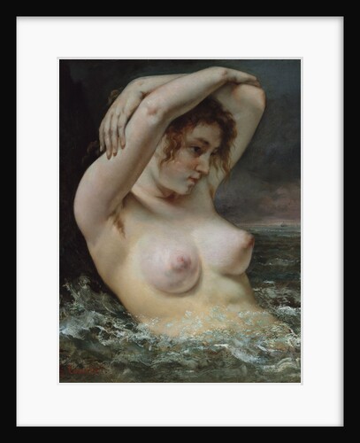 The Woman in the Waves, 1868 by Gustave Courbet