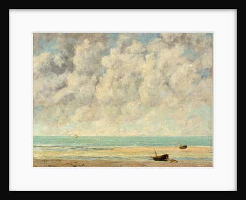 The Calm Sea, 1869 by Gustave Courbet