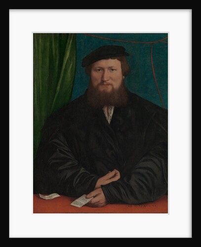 Derick Berck of Cologne, 1536 by Hans Holbein the Younger