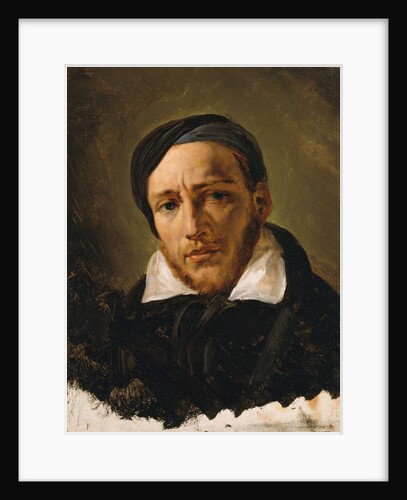 Jean-Louis-André-Théodore Gericault, probably 1822 or 1823 by Émile Jean-Horace Vernet