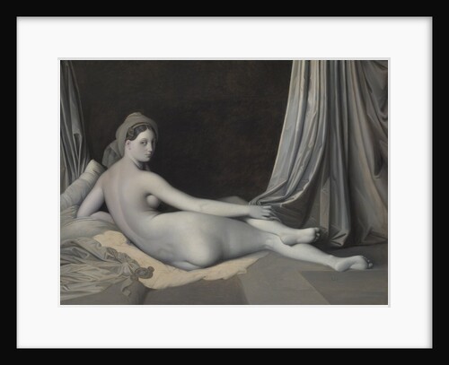 Odalisque in Grisaille, ca. 1824-34 by Jean-Auguste-Dominique Ingres
