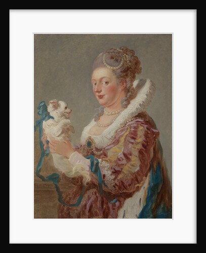 A Woman with a Dog, ca. 1769 by Jean-Honore Fragonard