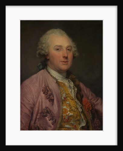 Charles Claude de Flahaut, Comte d'Angiviller, 1763 by Jean-Baptiste Greuze