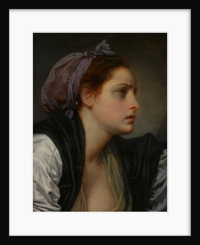 Study Head of a Woman, ca. 1780 by Jean-Baptiste Greuze