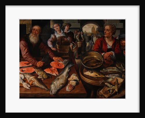 Fish Market, 1568 by Joachim Beuckelaer