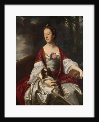 Mrs. Jerathmael Bowers, ca. 1763 by John Singleton Copley