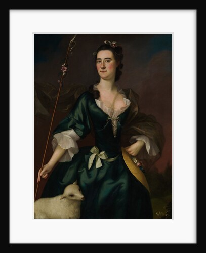 Mary Sylvester, 1754 by Joseph Blackburn