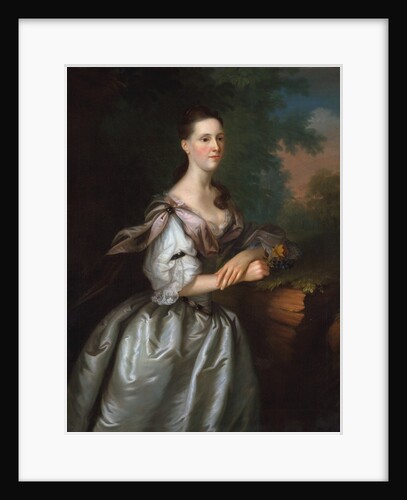 Mrs. Samuel Cutts, ca. 1762-63 by Joseph Blackburn