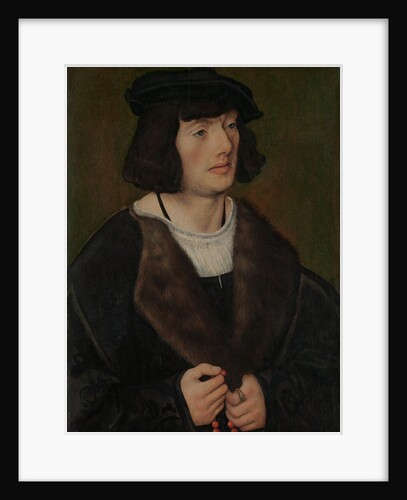 Portrait of a Man with a Rosary, ca. 1508 by Lucas Cranach the Elder