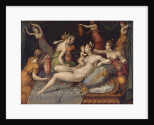 The Birth of Cupid by Master of Flora