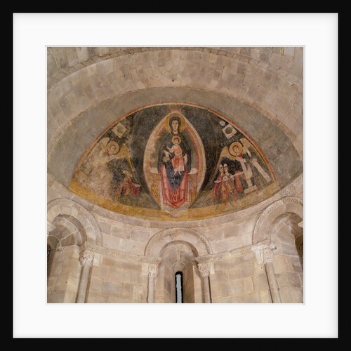 The Virgin and Child in Majesty and the Adoration of the Magi, ca. 1100 by Master of Pedret