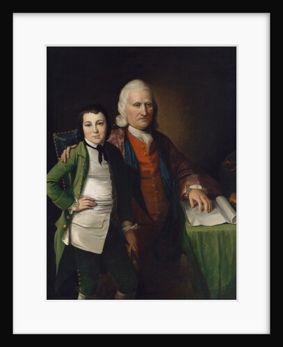 Cadwallader Colden and His Grandson Warren De Lancey, ca. 1772 by Matthew Pratt