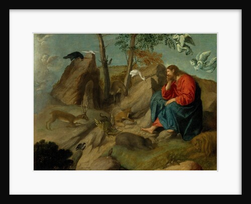 Christ in the Wilderness, ca. 1515-20 by Moretto da Brescia