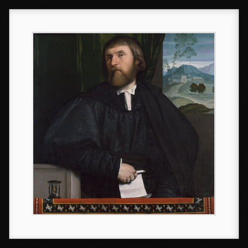 Portrait of a Man, ca. 1520-25 by Moretto da Brescia