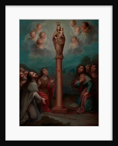 The Apparition of the Virgin of El Pilar to St. James, 1773 by Nicolás Enríquez