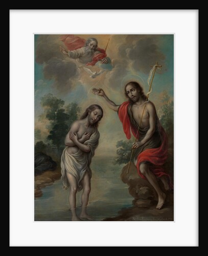 The Baptism of Christ, 1773 by Nicolás Enríquez