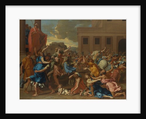 The Abduction of the Sabine Women, probably 1633-34 by Nicolas Poussin