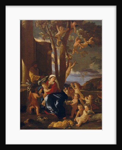 The Holy Family with Saint John the Baptist, ca. 1627 by Nicolas Poussin
