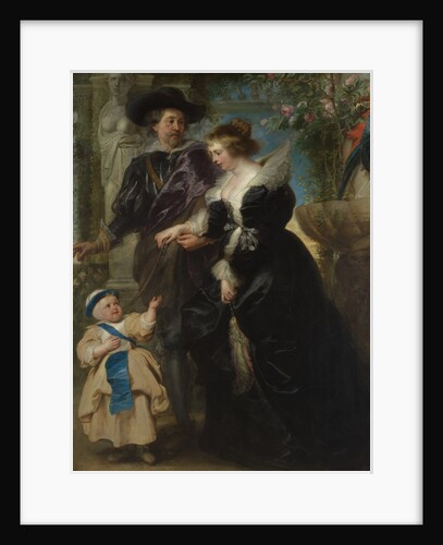Rubens, His Wife Helena Fourment, and Their Son Frans, ca. 1635 by Peter Paul Rubens