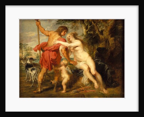 Venus and Adonis, probably mid-1630s by Peter Paul Rubens