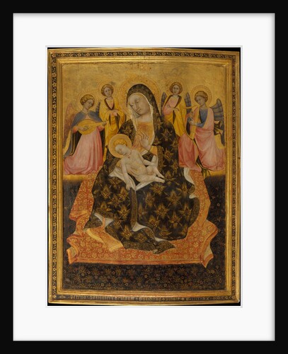 Madonna and Child with Angels, 1420 by Pietro di Domenico da Montepulciano