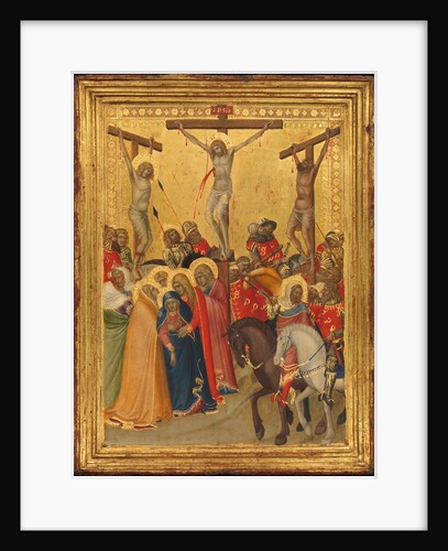 The Crucifixion, 1340s by Pietro Lorenzetti