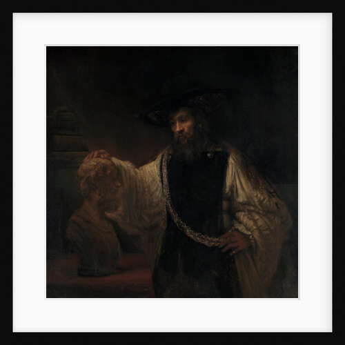Aristotle with a Bust of Homer, 1653 by Rembrandt Harmensz van Rijn