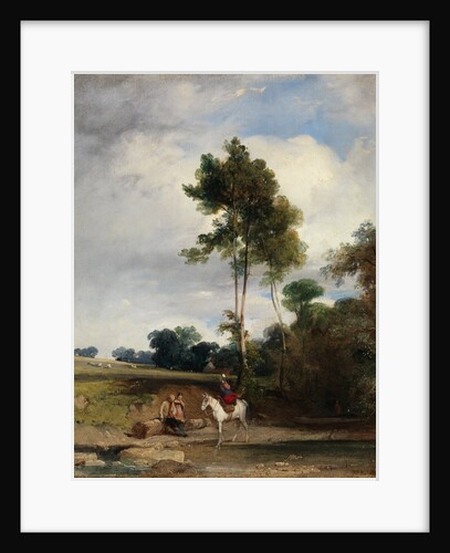 Roadside Halt, 1826 by Richard Parkes Bonington
