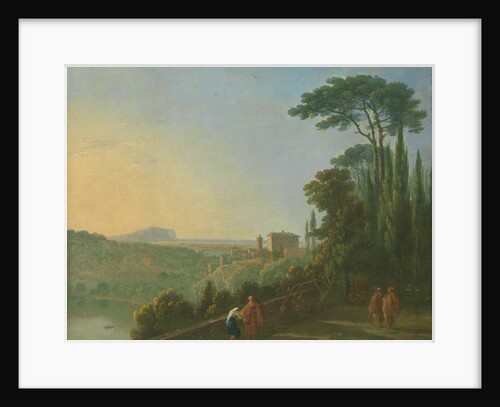 Lake Nemi and Genzano from the Terrace of the Capuchin Monastery, ca. 1756-57 by Richard Wilson