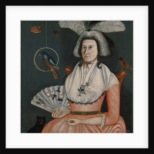 Molly Wales Fobes, 1790 by Rufus Hathaway