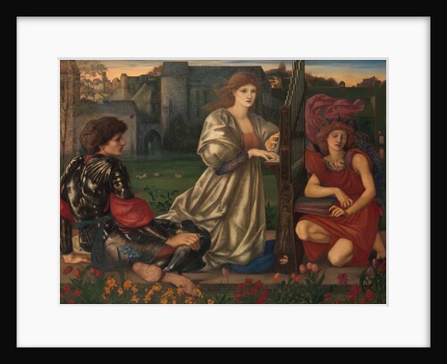 The Love Song, 1868-77 by Sir Edward Coley Burne-Jones
