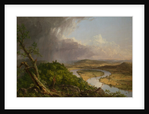 View from Mount Holyoke, Northampton, Massachusetts, after a Thunderstorm - The Oxbow, 1836 by Thomas Cole