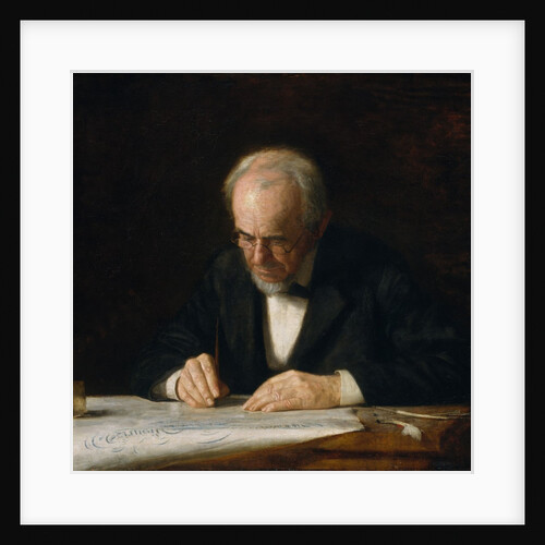 The Writing Master, 1882 by Thomas Eakins