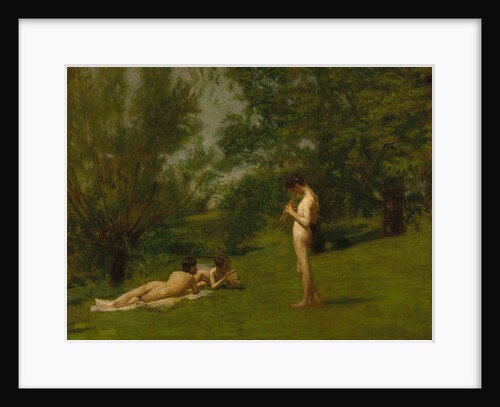 Arcadia, ca. 1883 by Thomas Eakins