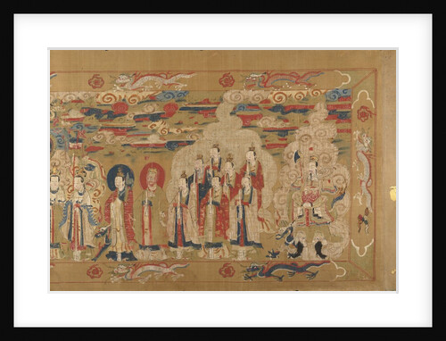 Canonization scroll of Li Zhong, colophon dated 1641 by Unknown