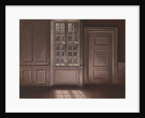 Moonlight, Strandgade 30, 1900-1906 by Vilhelm Hammershøi